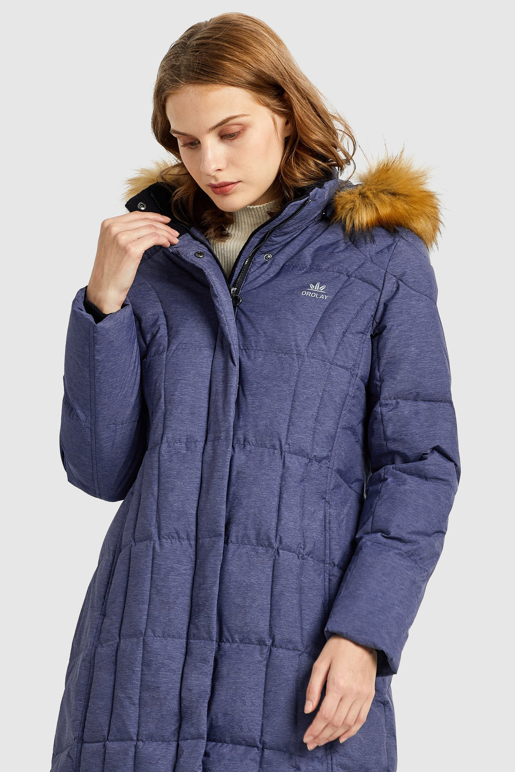 Winter Hooded Puffer Down Jacket