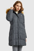Winter Hooded Puffer Down Jacket