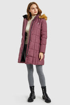 Winter Hooded Puffer Down Jacket