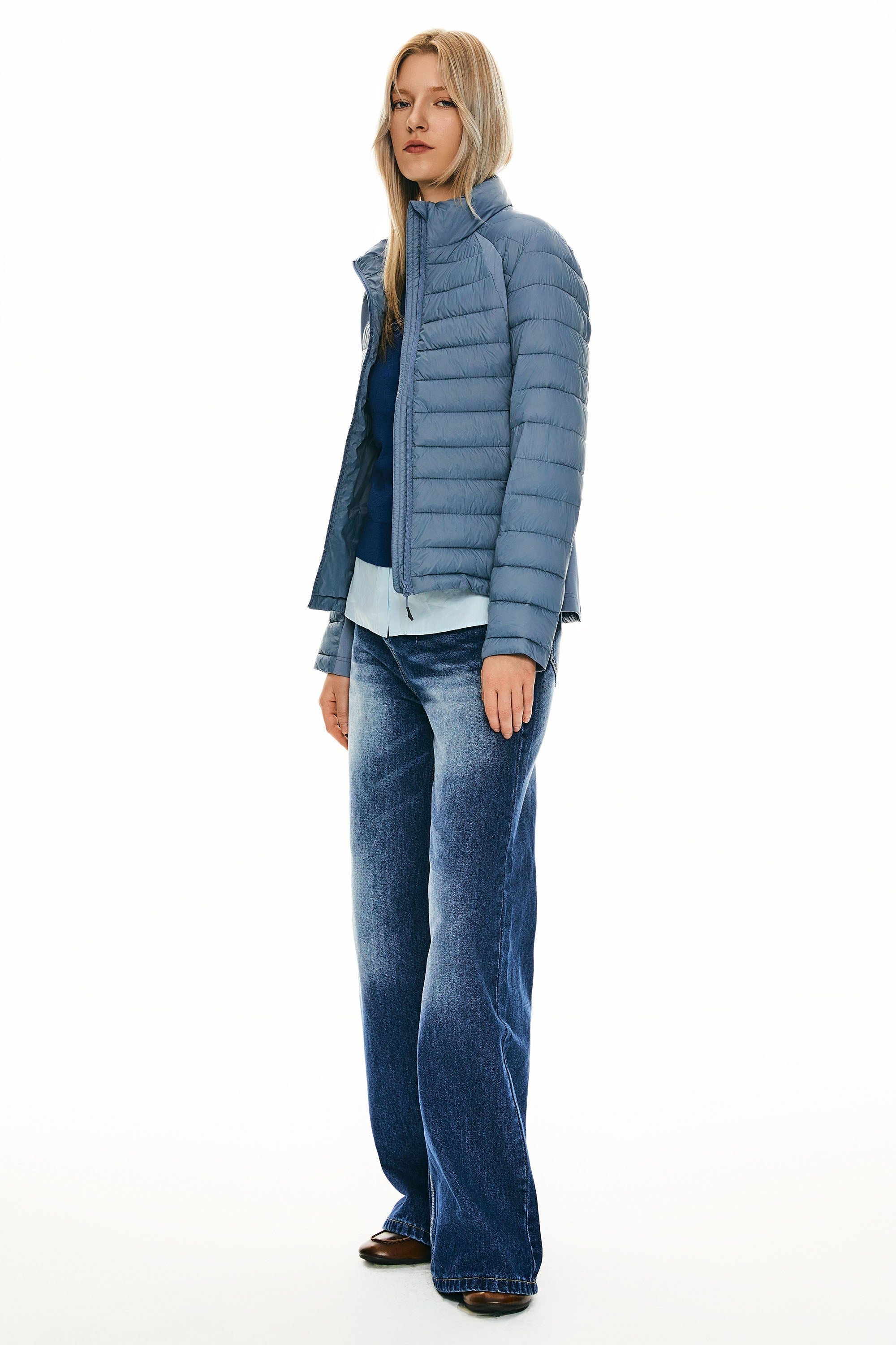 Lightweight Insulated Quilted Puffer Coats Breathable