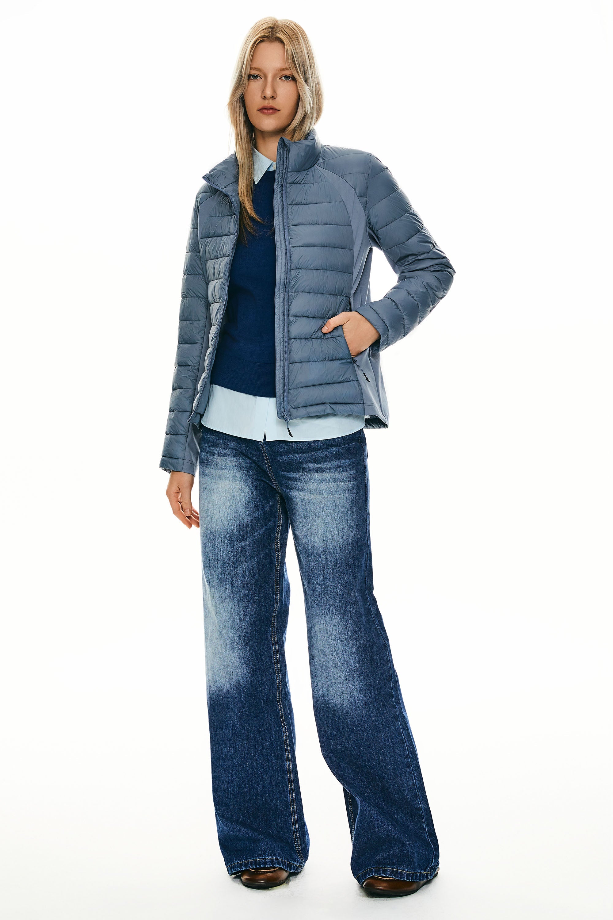 Lightweight Insulated Quilted Puffer Coats Breathable