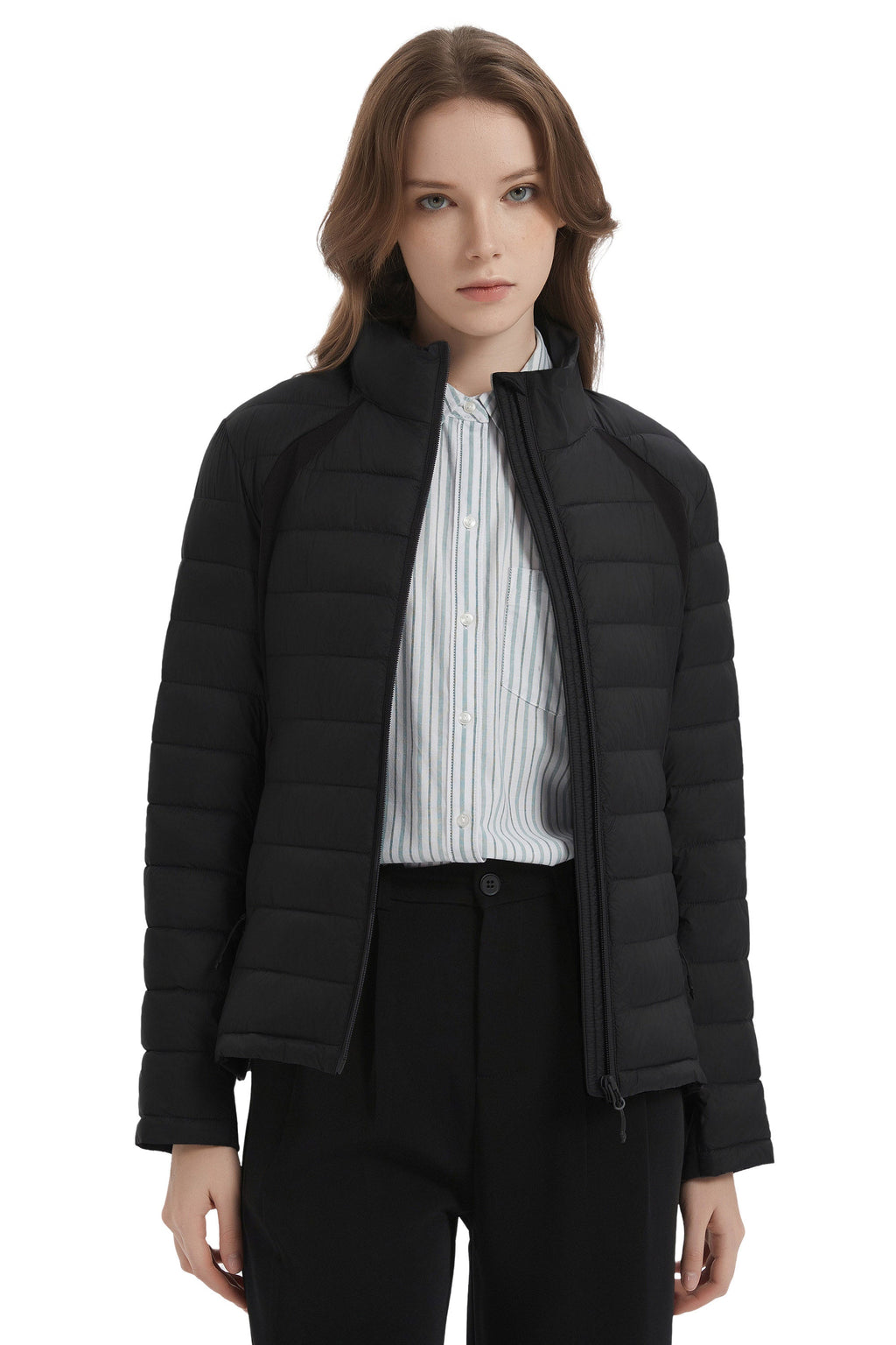 Lightweight Insulated Quilted Puffer Coats Breathable