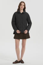 Oversized Down Puffer Jacket Lightweight Quilted