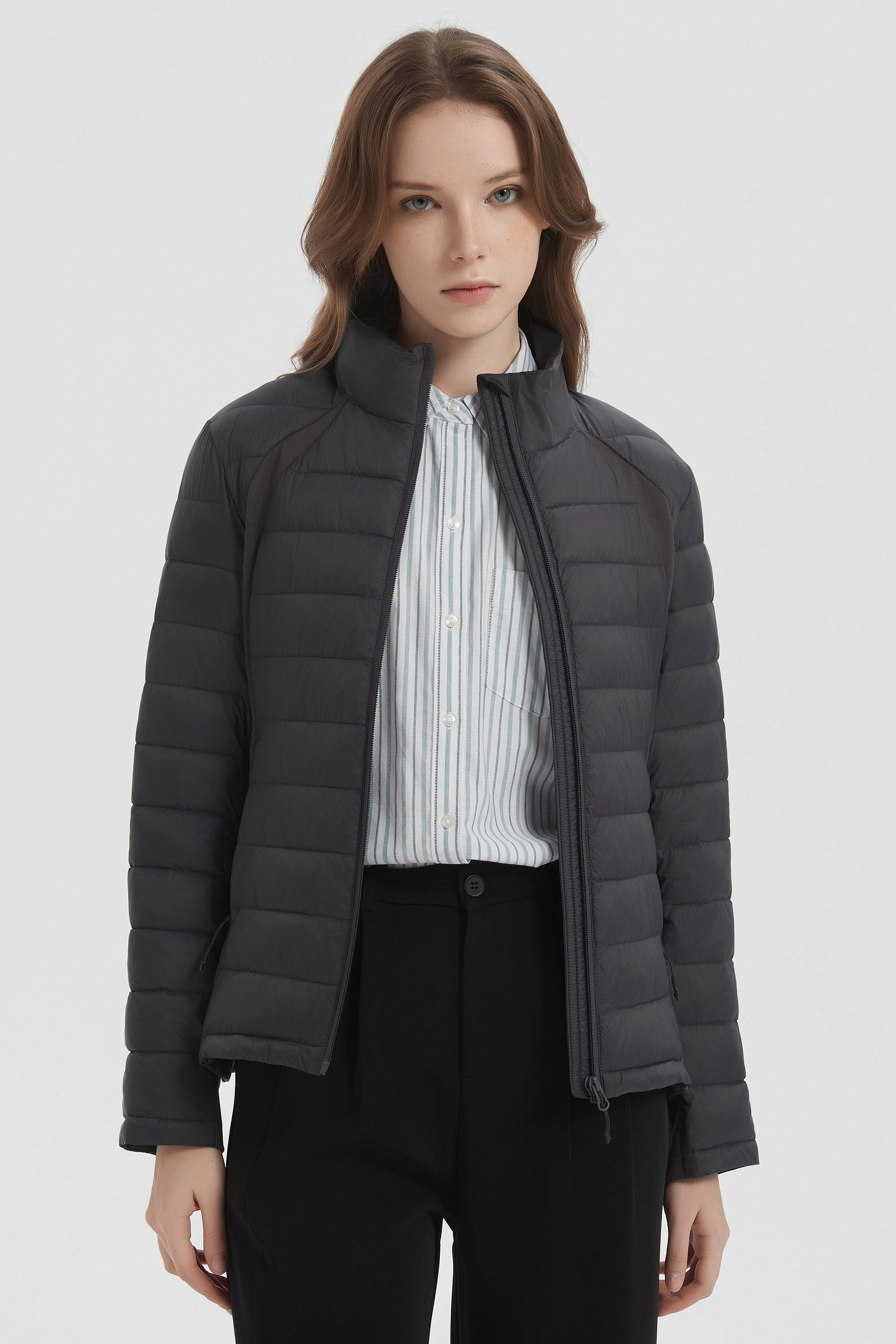 Lightweight Insulated Quilted Puffer Coats Breathable