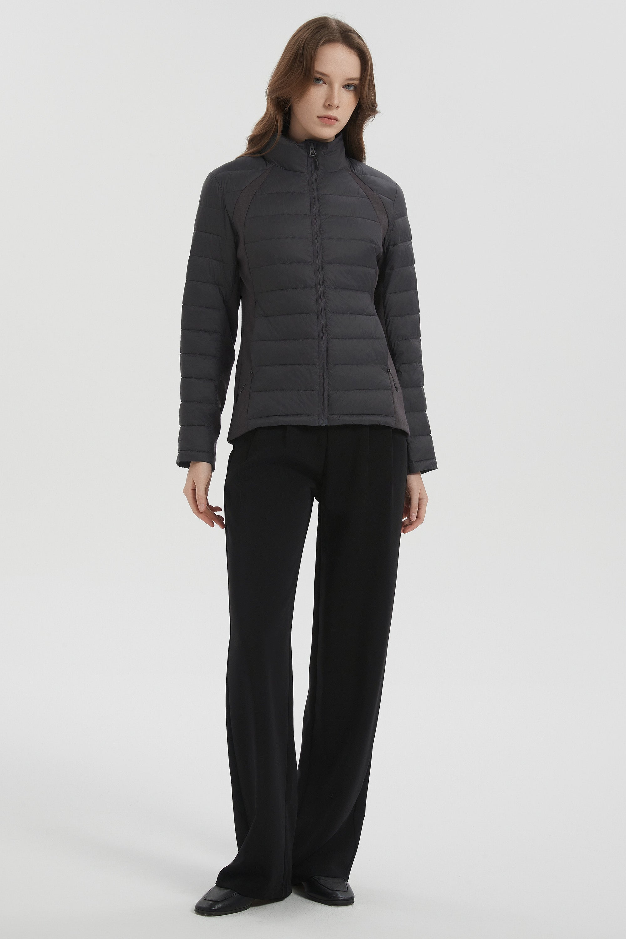Lightweight Insulated Quilted Puffer Coats Breathable