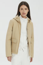 Hooded Lightweight Jacket Zip Up