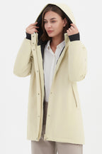 Hooded Winter Long Down Parka Jacket