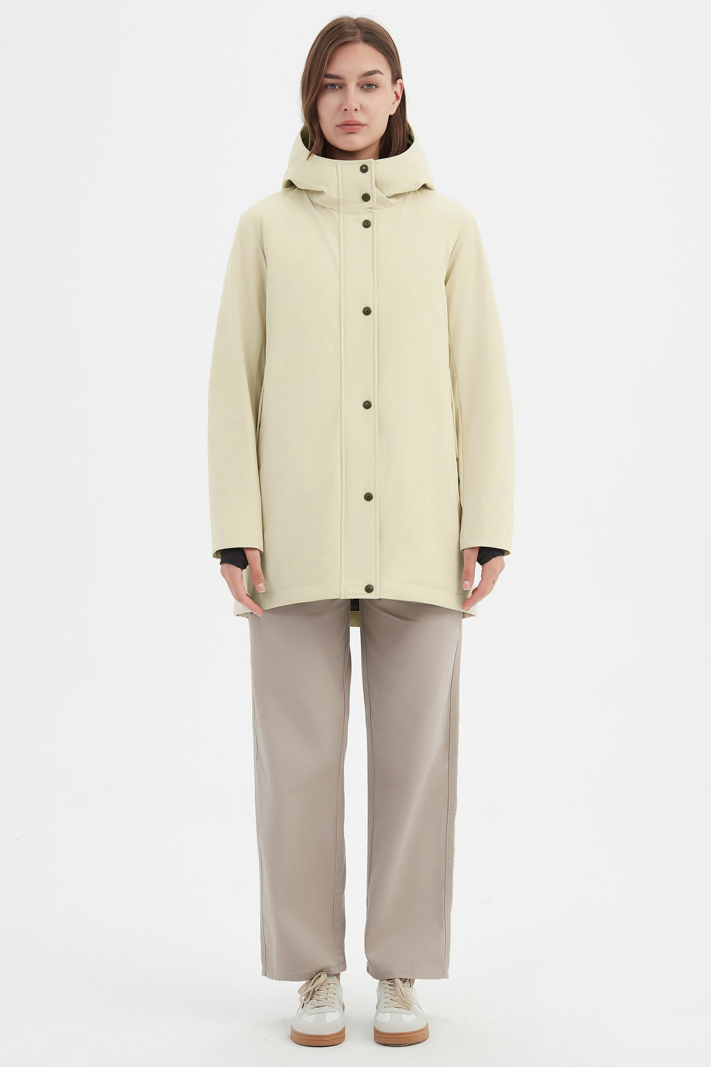 Hooded Winter Long Down Parka Jacket