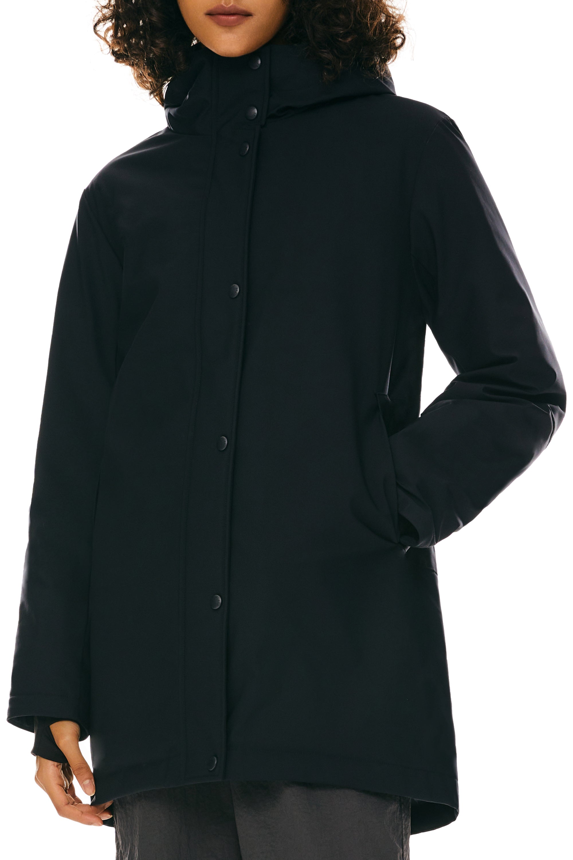 Hooded Winter Long Down Parka Jacket