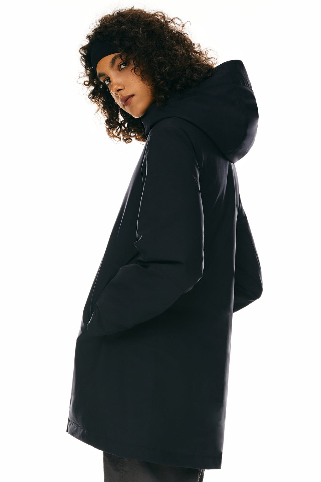 Hooded Winter Long Down Parka Jacket