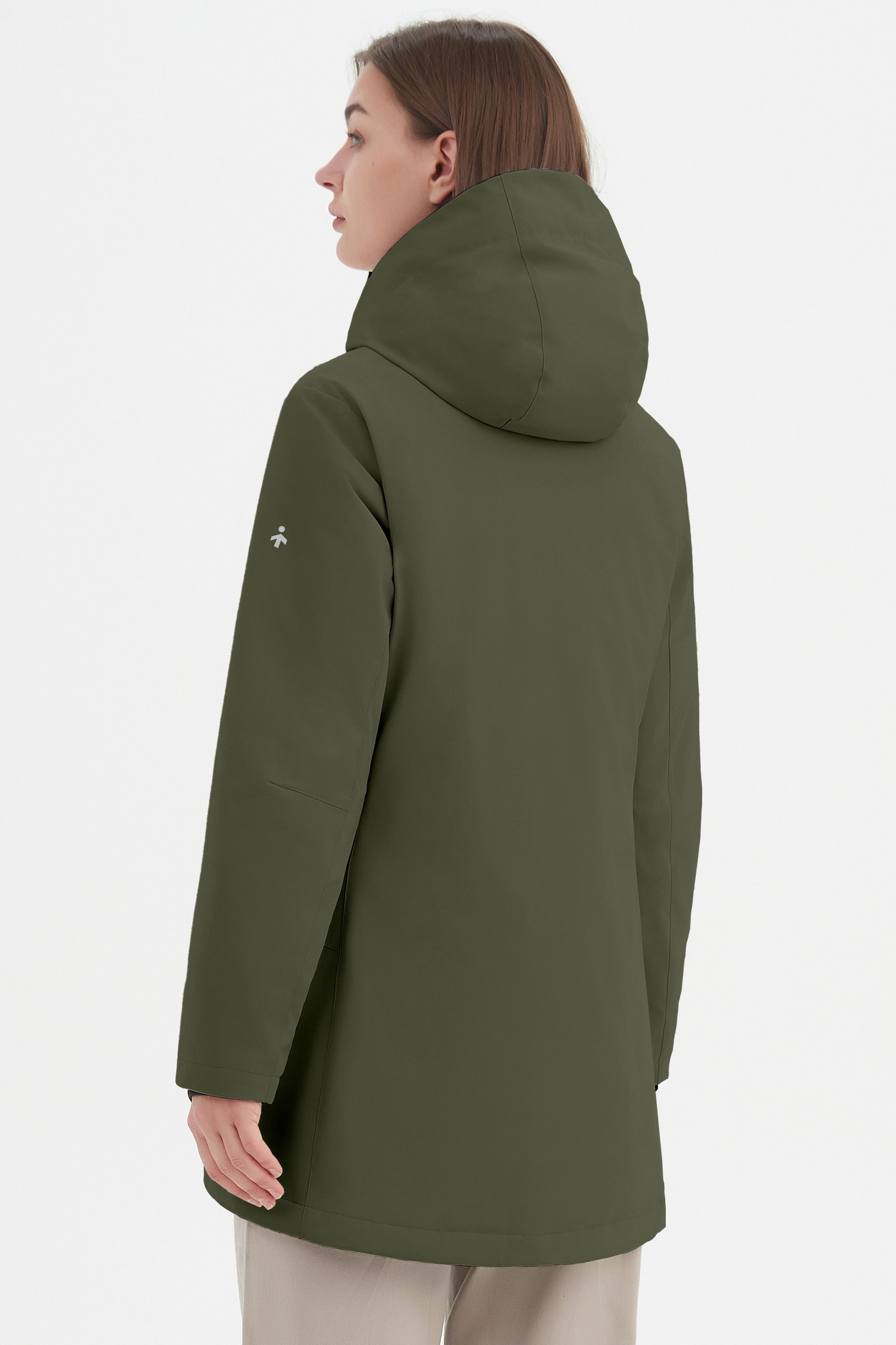 Hooded Winter Long Down Parka Jacket