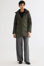 Waterproof Thickened Down Jacket with Hood