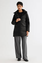 Waterproof Thickened Down Jacket with Hood