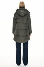 Zipper Winter Thickened Puffer Coat