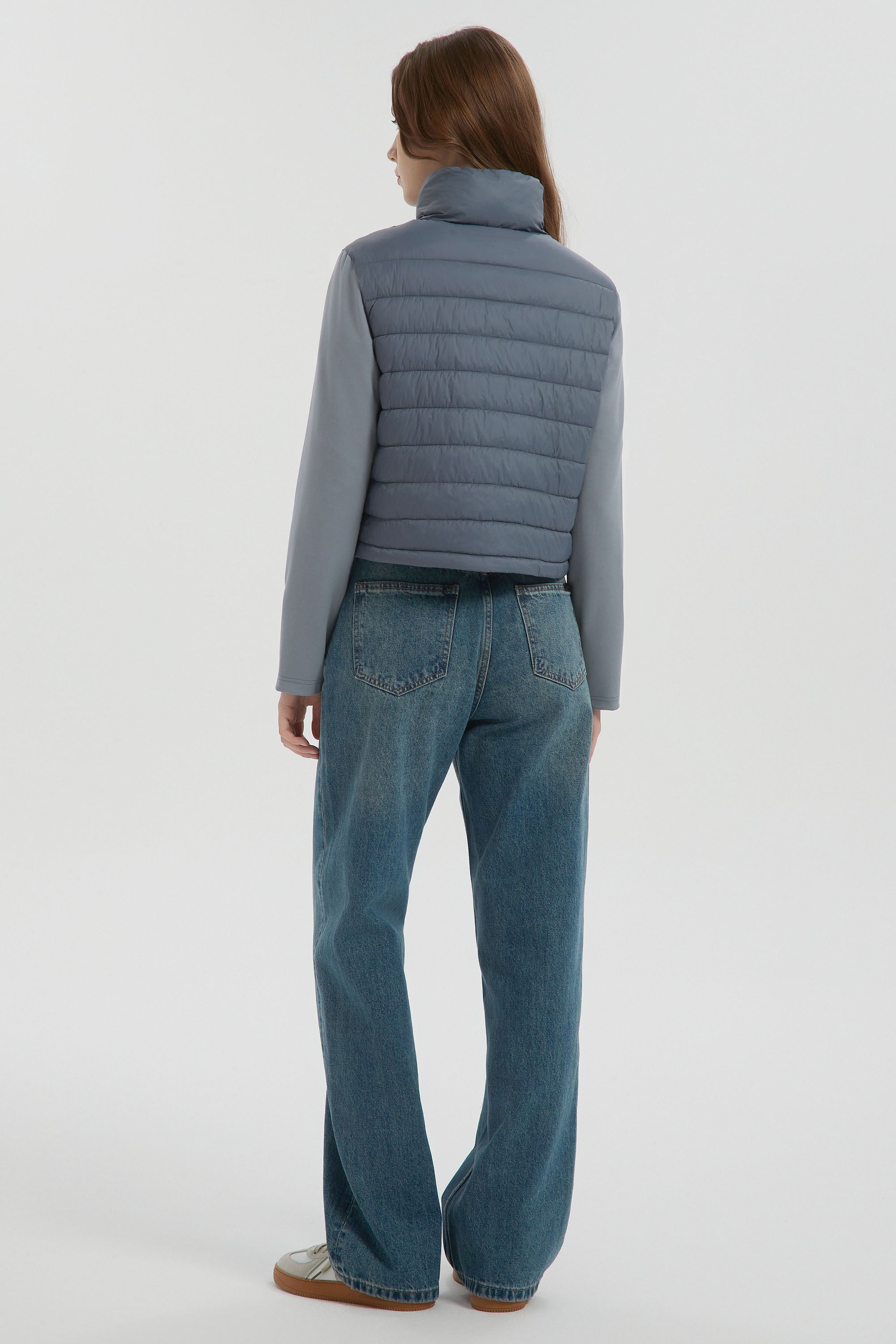 Lightweight Jacket Quilted Puffer Hybrid Breathable