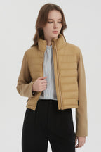 Lightweight Jacket Quilted Puffer Hybrid Breathable