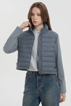Lightweight Jacket Quilted Puffer Hybrid Breathable