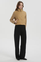 Lightweight Jacket Quilted Puffer Hybrid Breathable